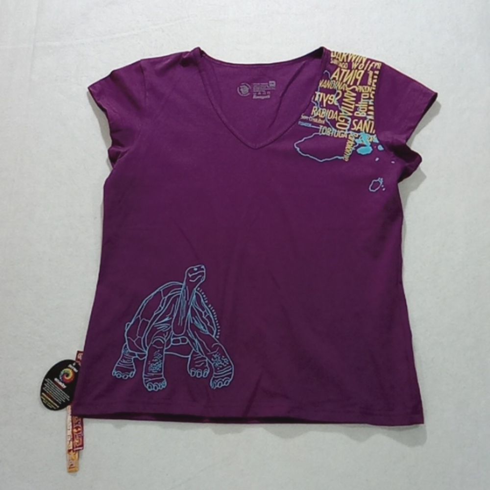 Rasgos women's size XXL purple t-shirt NWT